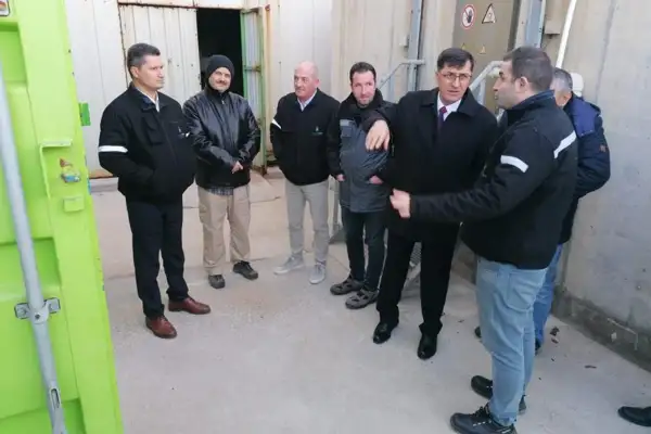 Başkan Kahveci, YALKİM OSB'yi ziyaret etti