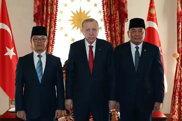 Cumhurbaşkanı Erdoğan, Endonezyalı bakanları kabul etti