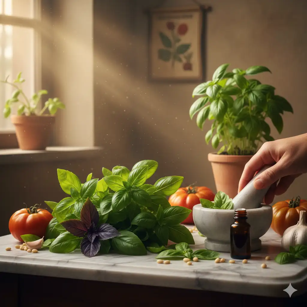 Kutsal Kokunun Peşinde: Fesleğen'in Lezzet, Şifa ve Aşk Dolu Tarihi