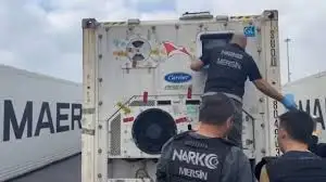 Mersin’de 28 kilo kokain ve metamfetamin ele geçirildi