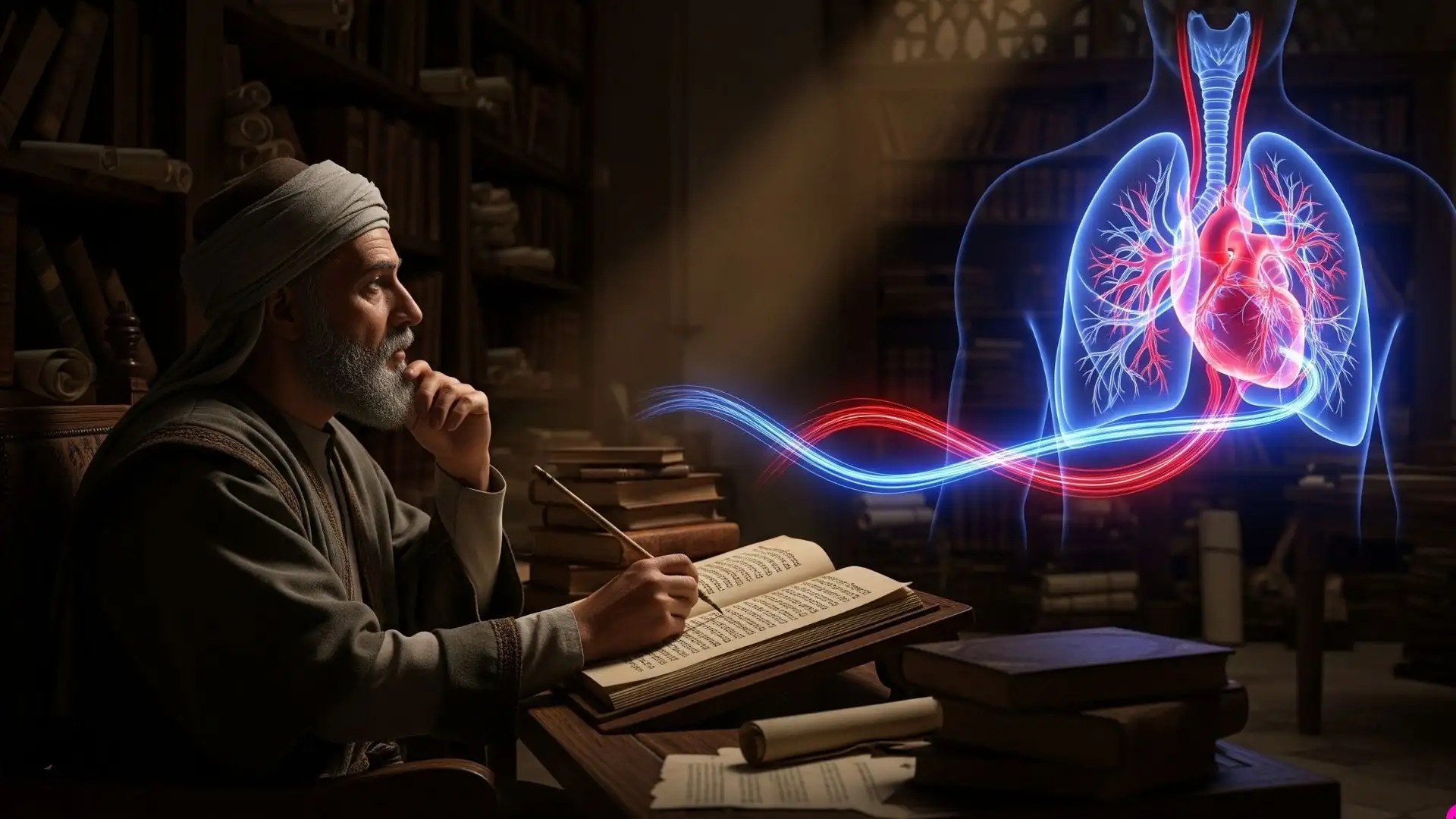 Tıp Tarihinin Dönüm Noktası: İbnü'n-Nefis ve Küçük Kan Dolaşımının Sırrı