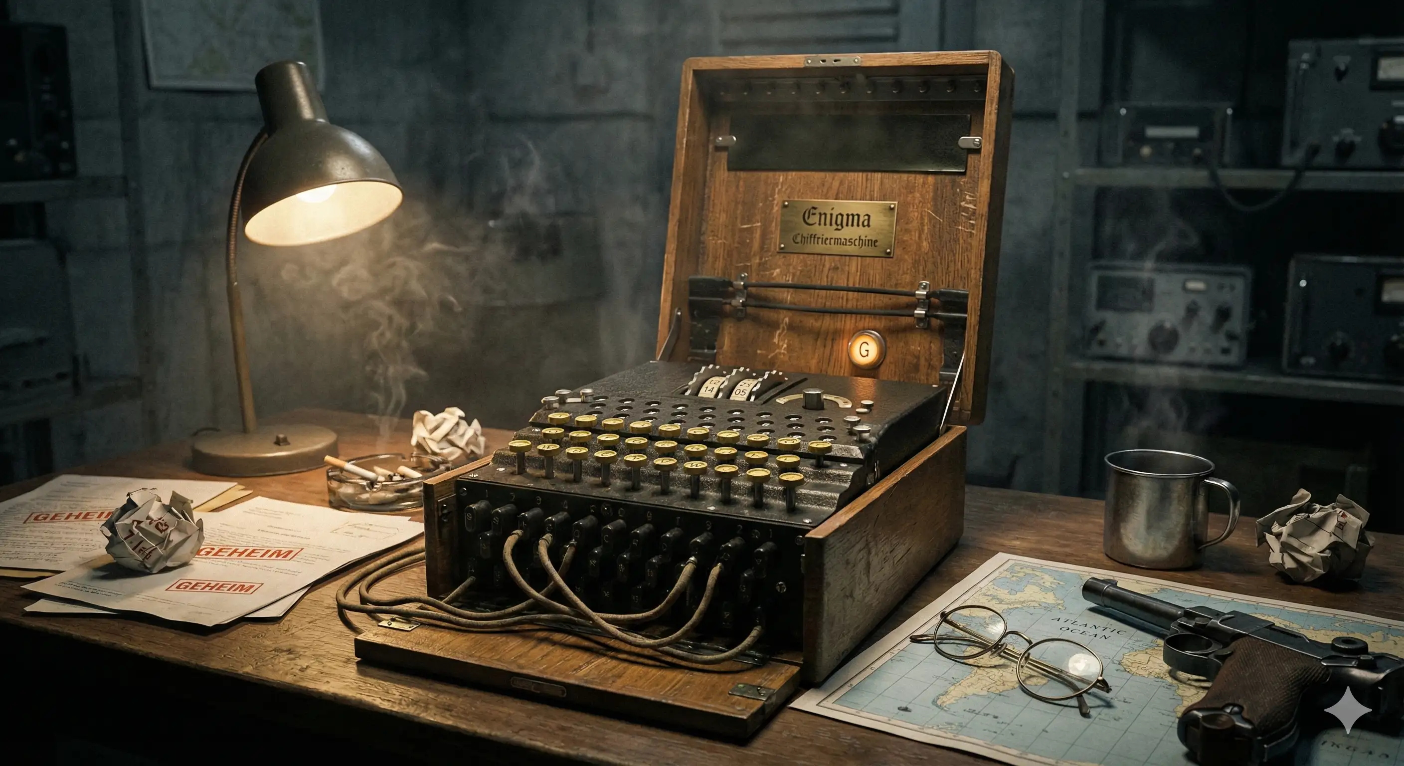 Şifrelerin Dansı: Enigma ve II. Dünya Savaşı'nın Gizli Cephesi