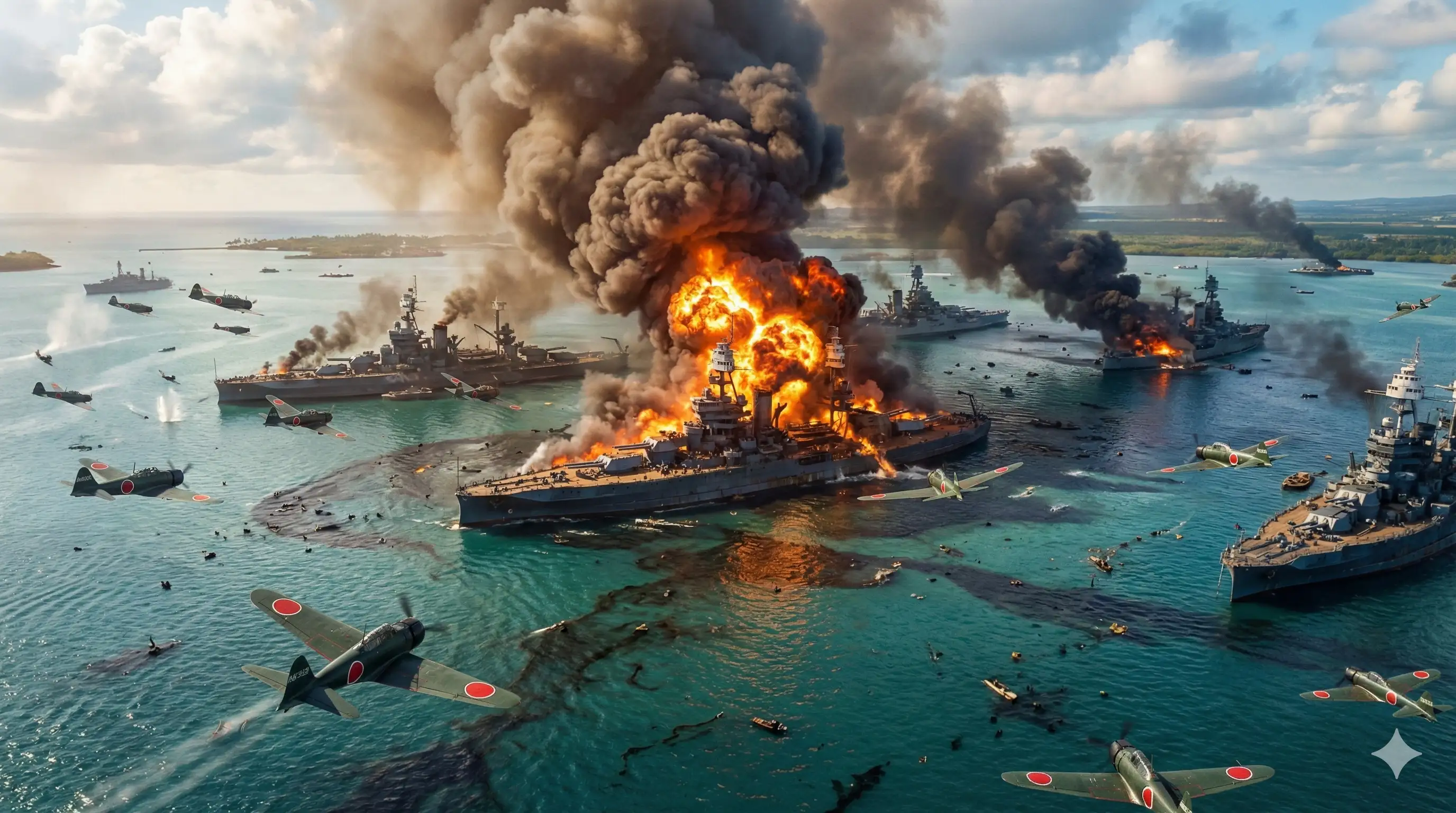 Pasifik'in Uyandığı Gün: Pearl Harbor Saldırısı ve Bir Milletin Kaderinin Değişimi