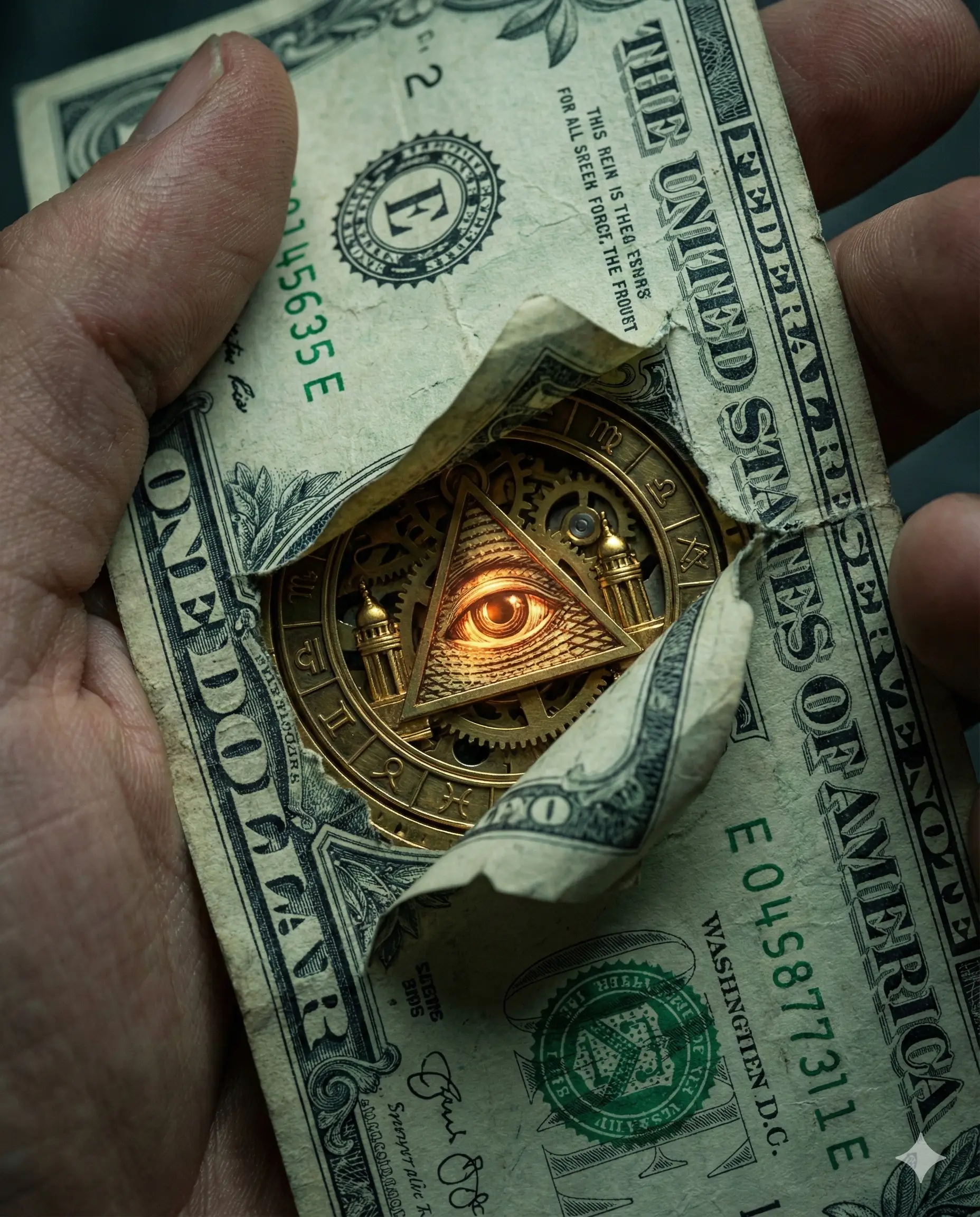 Cebinizdeki Yeşil Kağıdın Sırrı: 1 Dolar, İlluminati ve Dünyayı Yöneten Simgelerin Gerçek Hikayesi