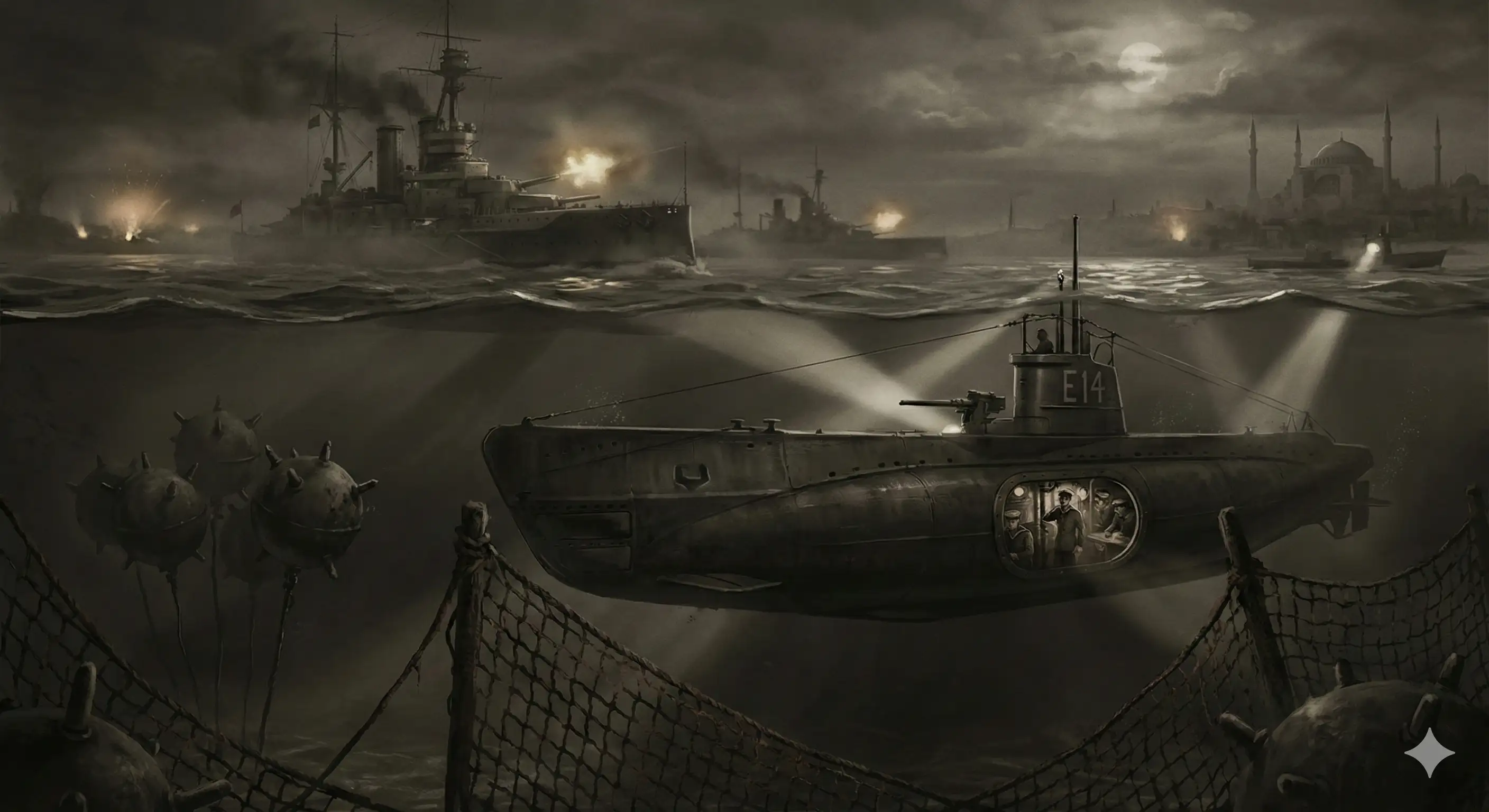 Marmara’nın Altındaki Hayaletler: Çanakkale’de Çeliğin ve Sinirlerin Sessiz Savaşı