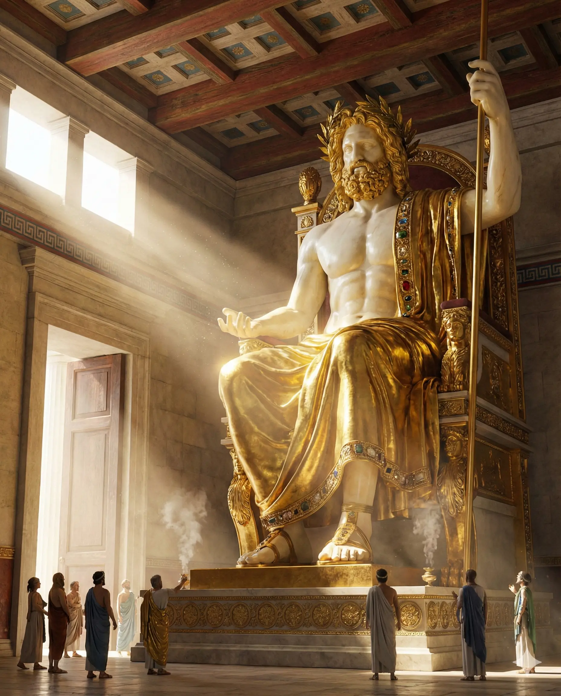 Dünyanın 7 Harikası; Tapınağına sığmayan tanrı: Phidias'ın başyapıtı Zeus heykeli'nin ihtişamı ve hazin sonu