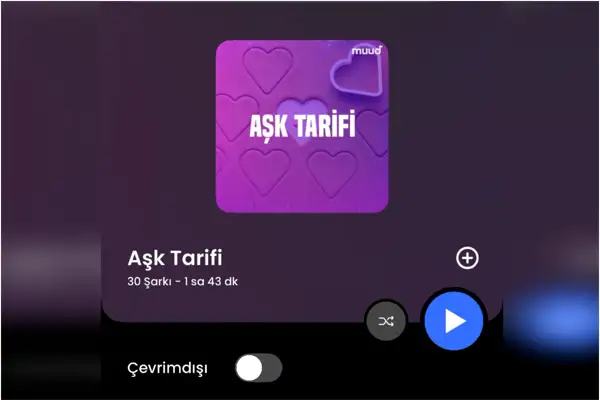 Sevginin her hali Muud'da yükseliyor