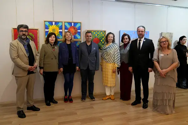 Alanya’da 11. Uluslararası El Sanatları ve Resim Sergisi açıldı