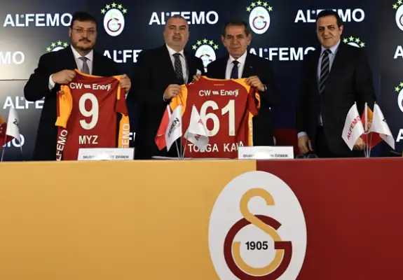 Alfemo, Galatasaray ile forma sponsorluğu anlaşmasına imza attı