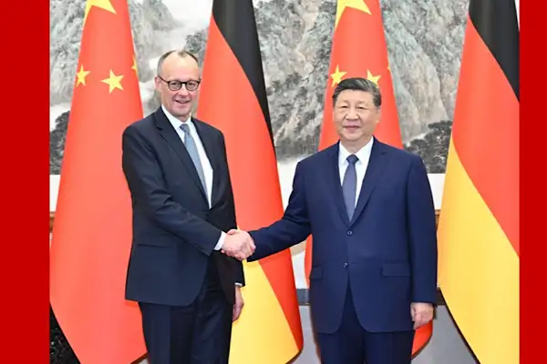 Cumhurbaşkanı Xi, Almanya Başbakanı Merz’i kabul etti