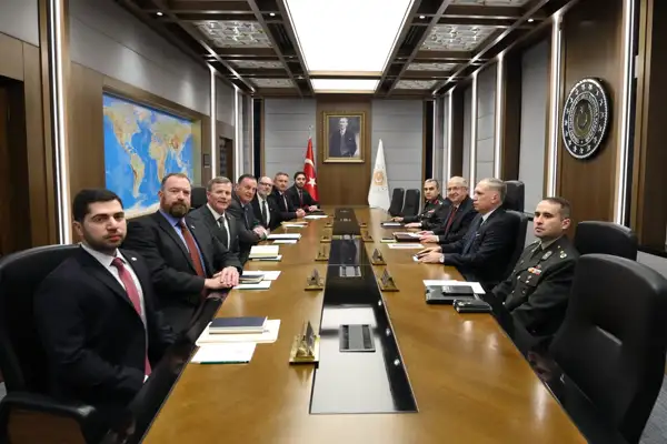 Bakan Güler, Türkiye-ABD İş Konseyi üyeleri ile bir araya geldi