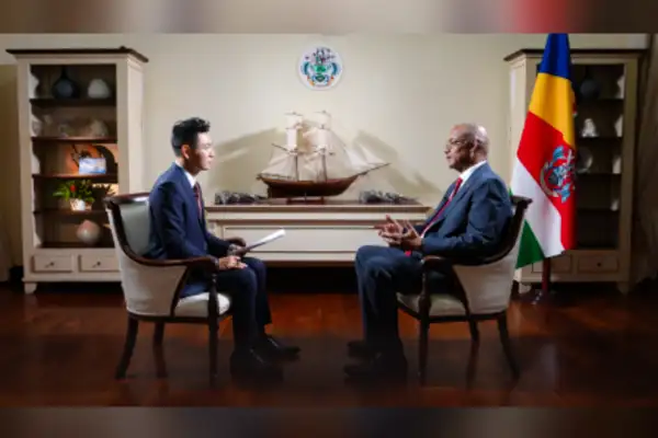 Seyşeller Cumhurbaşkanı Herminie: Çin ile kazan-kazan için çalışmaya hazırız