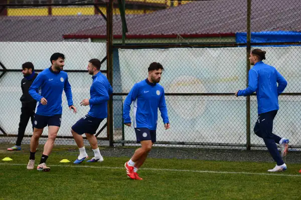 Çaykur Rizespor, Beyoğlu Yeni Çarşı maçı hazırlıklarına başladı 