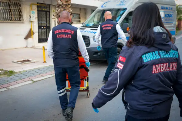 Konak'ta Hasta Nakil Ambulansı, iki yılda 2 bin 209 vatandaşa hizmet verdi