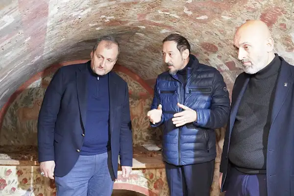 Başkan Usta, Hisardere Nekropolü kazı alanını ziyaret etti