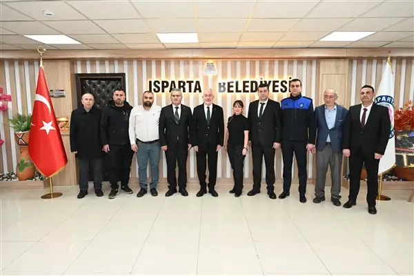 Belediye-İş Sendikası Isparta Şubesi’nden Başkan Başdeğirmen’e ziyaret