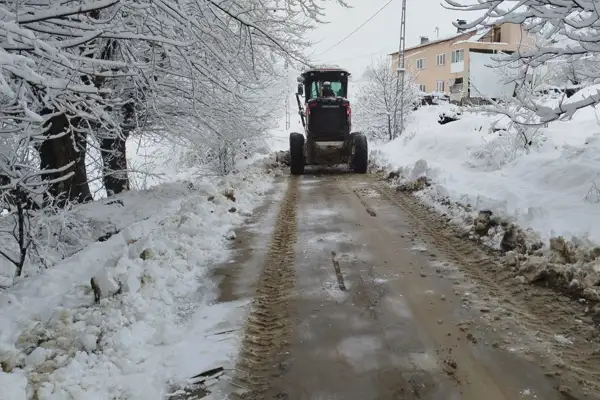 Malatya’da karla mücadele çalışmaları