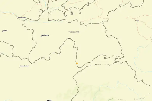 Tacikistan'da deprem