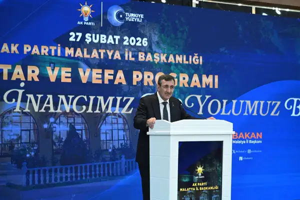 Yılmaz, AK Parti Malatya İl Başkanlığı’nın iftarına katıldı