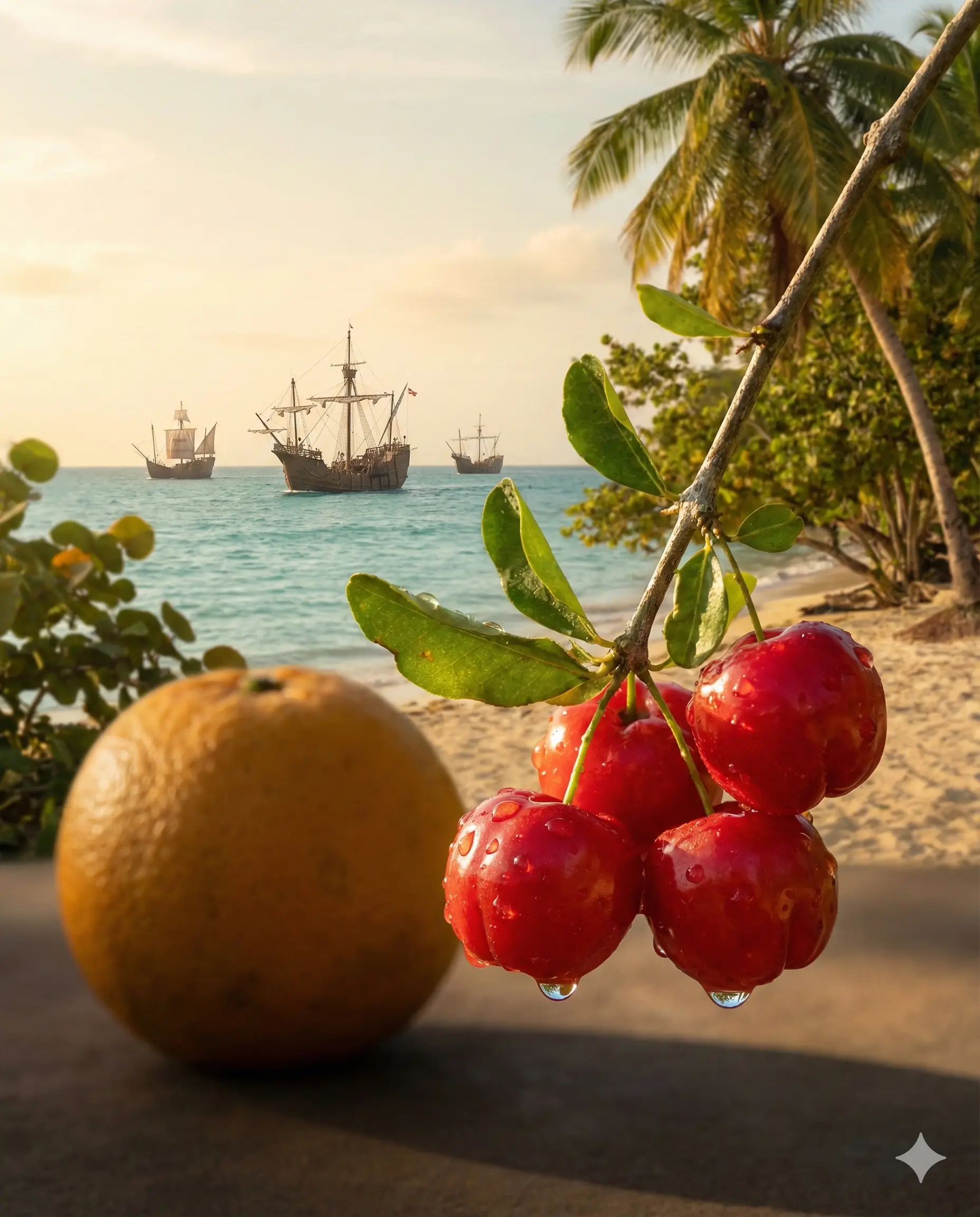 Portakalın pabucunu dama atan Karayip incisi: Kristof Kolomb'un fark etmeden geçtiği kırmızı hazine, Aserola