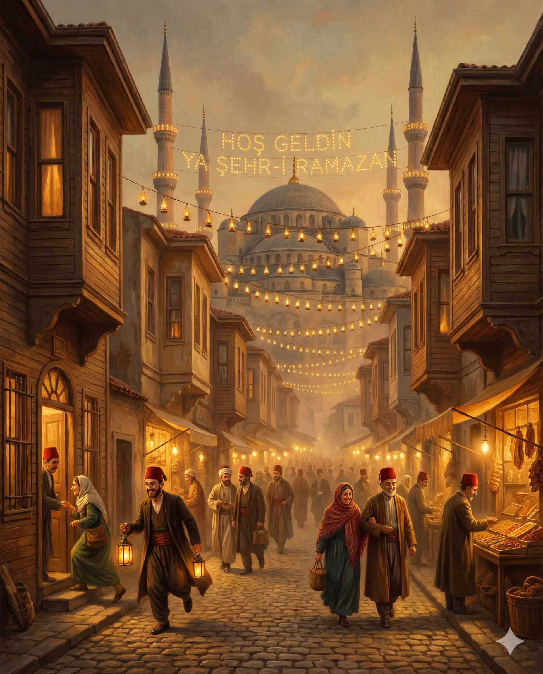 Payitahtın minareleri arasında süzülen bereket: Osmanlı ramazanlarının büyülü sokakları
