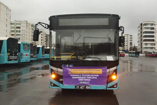 Diyarbakır'da otobüsler 8 Mart’ta kadınlara ücretsiz olacak