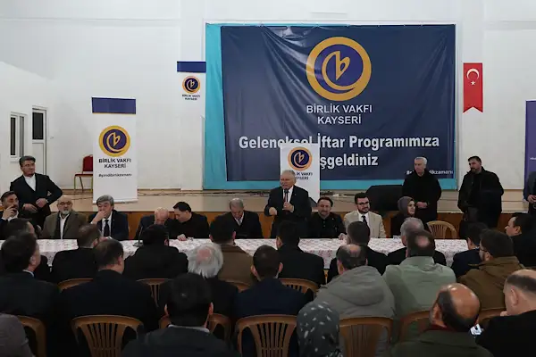 Büyükkılıç: Bir olacağız, iri olacağız, diri olacağız, hep beraber Türkiye olacağız