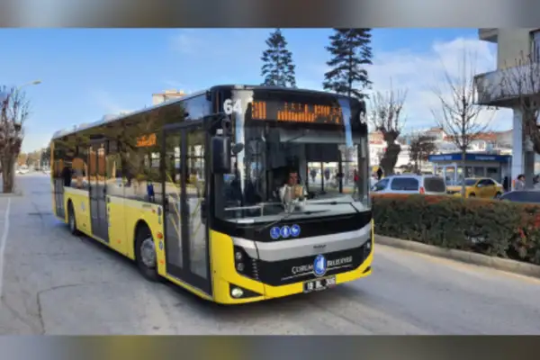 Çorum'da belediye halk otobüsleri 4 gün ücretsiz
