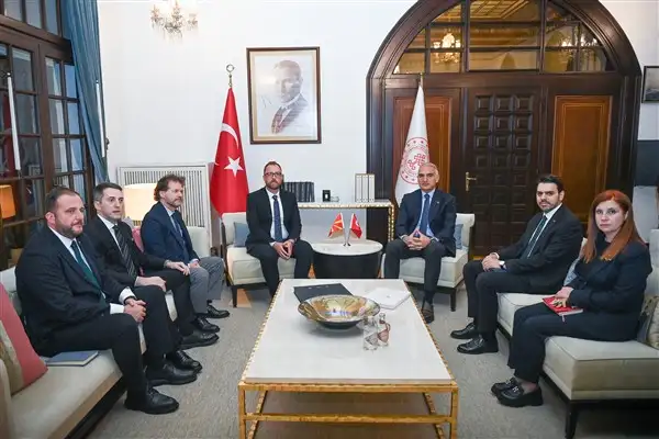 Bakan Ersoy, Kuzey Makedonyalı mevkidaşı Ljutkov ile görüştü