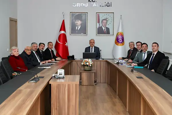 Ordu’da Toprak Koruma Kurulu, Vali Erol başkanlığında toplandı