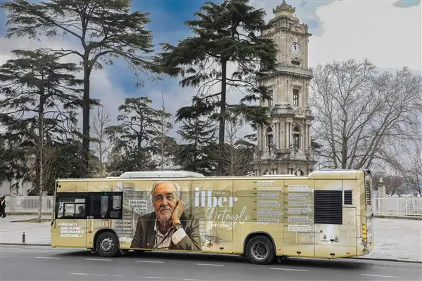 İETT’den Prof. Dr. İlber Ortaylı anısına özel saygı otobüsü