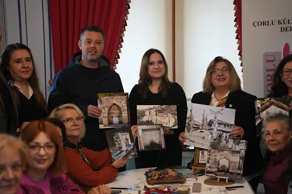 Çorlu’da tarihi çeşmeler sanatla hayat buldu