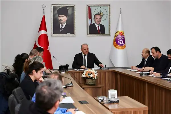 Ordu İl Tanıtım ve Geliştirme Kurulu Toplantısı Vali Erol başkanlığında yapıldı
