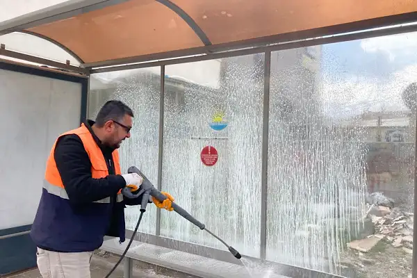 Van’da kent genelinde bayram temizliği yapıldı