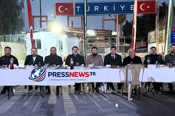 Yayladağı–Keseb Gümrük Kapısı’nda “Dostluk İftarı” düzenlendi