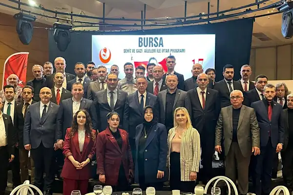 BBP Bursa İl Başkanlığı’ndan şehit aileleri ve gazilere Ramazan iftarı