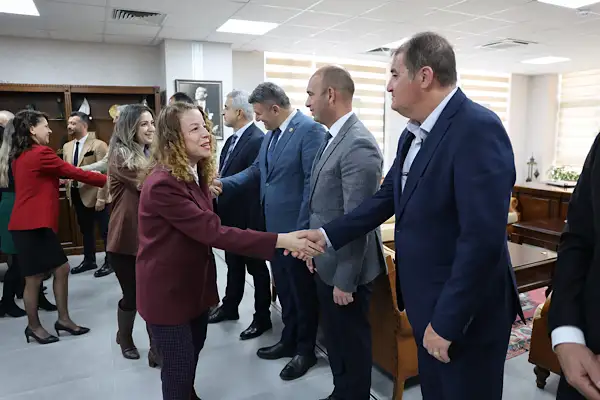 Marmaris'te personel bayramlaşması