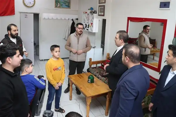 Haliliye’de Başkan Canpolat ve AK Parti heyeti vatandaşlarla buluştu