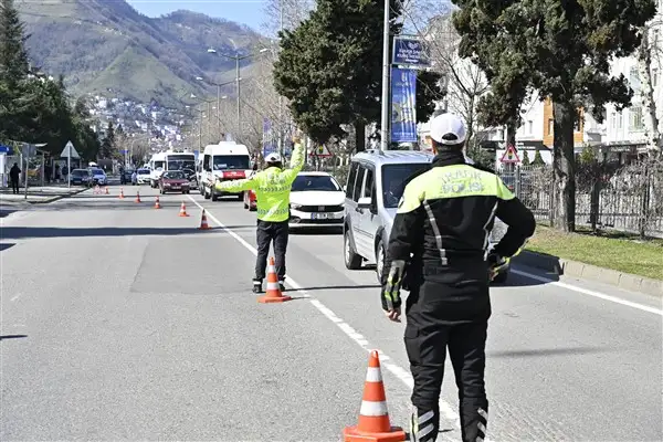 Ordu'da asayiş, trafik ve kaçakçılık operasyonları
