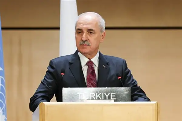 TBMM Başkanı Kurtulmuş, Filistin heyetiyle görüştü