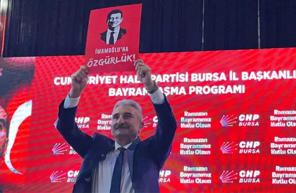 CHP Bursa İl Başkanlığı’ndan İmamoğlu’na destek çağrısı