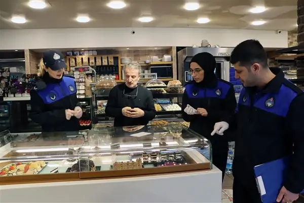 Maltepe'de fırın ve pastanelere denetim