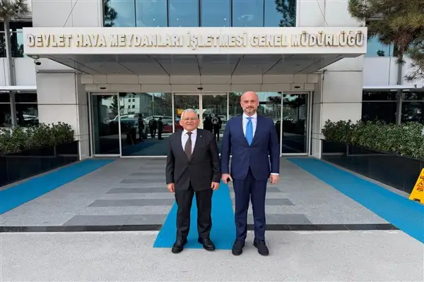 Büyükkılıç’tan DHMİ Genel Müdürü Çakmak’a ziyaret