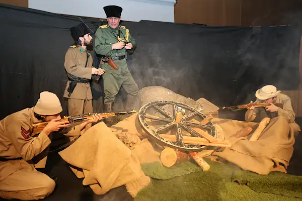 Karaman’da “Çanakkale Şehadet” tiyatro gösterisi sahnelendi