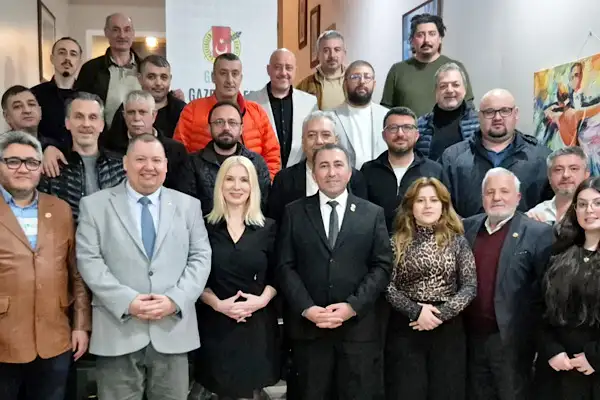 Gemlik Gazeteciler Cemiyeti üyeleri iftar programında bir araya geldi