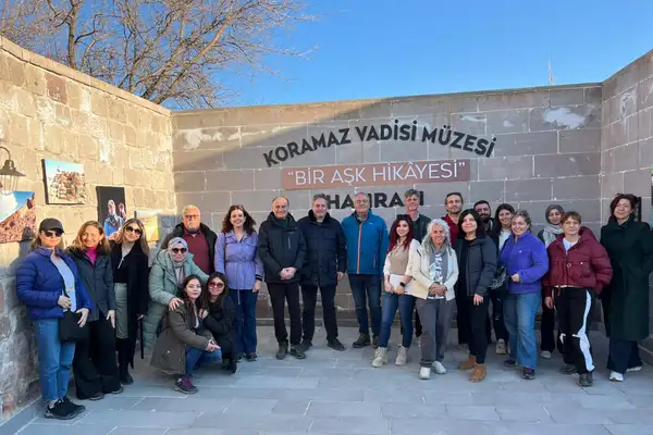 Nevşehirli turizm rehberleri Kayseri’deki turizm noktalarını gezdi