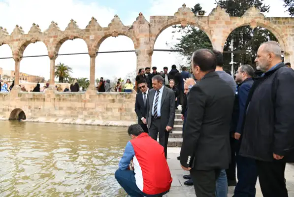 Şanlıurfa Valisi Şıldak, Balıklıgöl Platosu’nda incelemeler yaptı