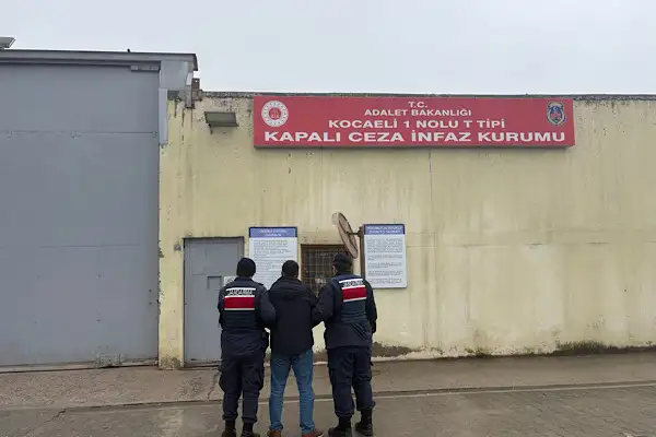 Kocaeli’de hapis cezası bulunan 1 şahıs yakalandı