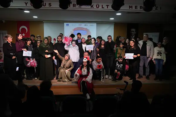 Keçiören’de “Sese Güç Ver” projesi kapsamında sanat etkinliği düzenlendi