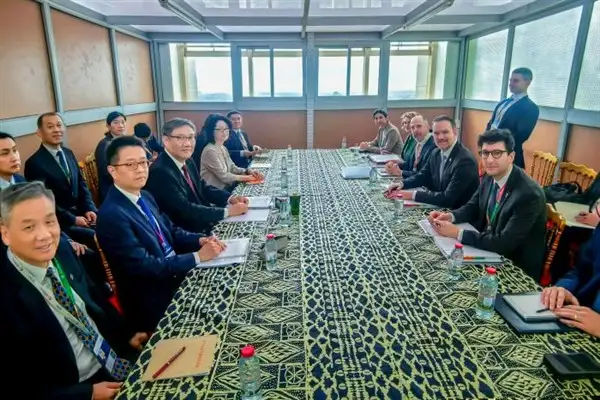 Ticaret Bakanı Wang Wentao, ABD Ticaret Temsilcisi ile görüştü